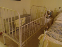 antique crib