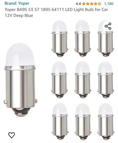 Yoper lce  blue Led car lights, View more