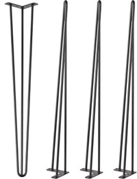 Metal Hairpin Table Legs