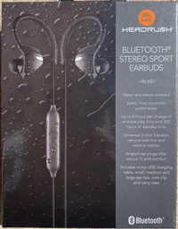 Headrush Bluetooth Stereo Sport Earbuds