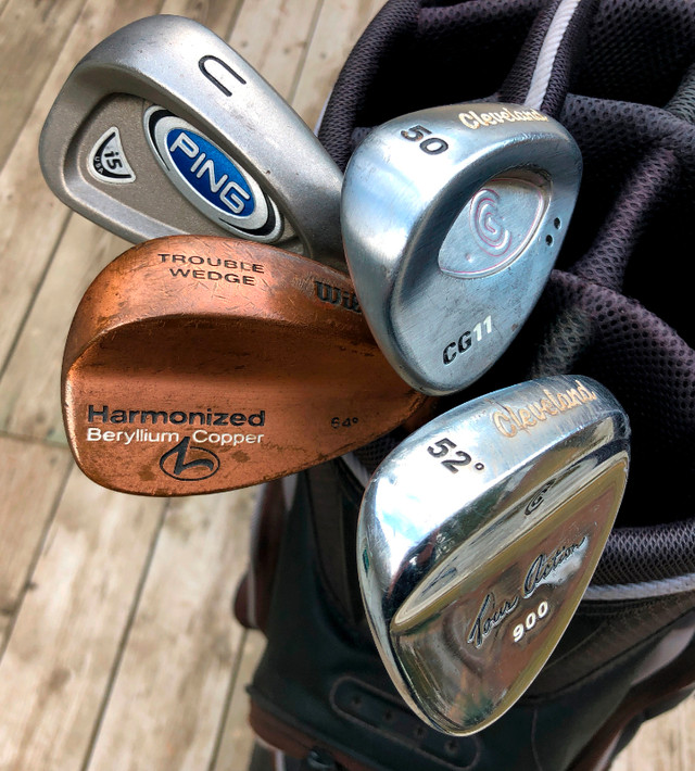 Ping, Cleveland, Wilson wedges:  50 degree - 64 degree in Golf in Cranbrook