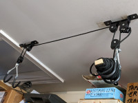 2 BICYCLE CEILING STORAGE LIFTS