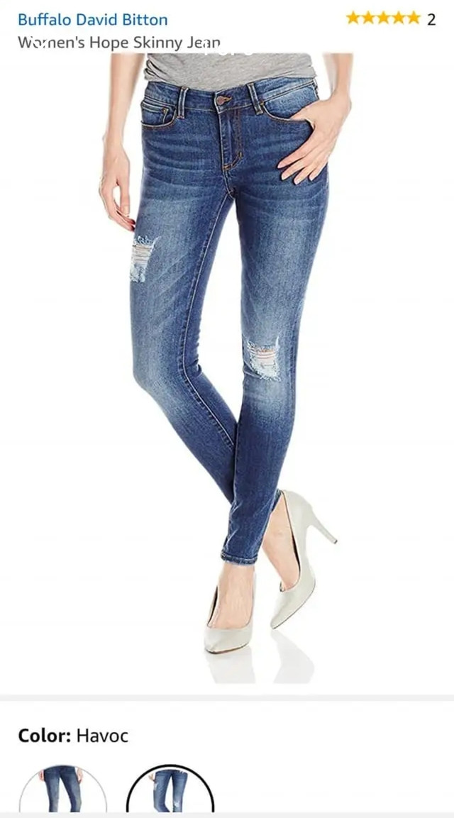 Buffalo by David Bitton Hope distressed denim jeans 30 in Women's - Bottoms in Mississauga / Peel Region