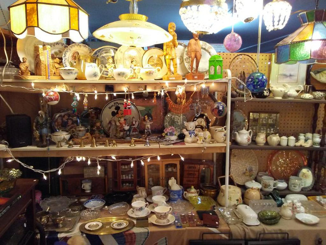 OVER 100 BOXES OF FLEAMARKET, HOUSE CONTENTS & MORE TO SELL in Garage Sales in Cornwall