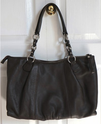 NWOT Danier brown leather handbag