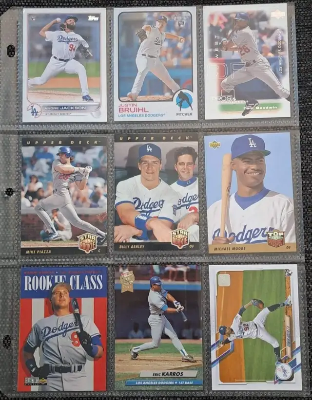 L.A. Dodgers Rookie baseball cards | Arts & Collectibles | Oshawa ...
