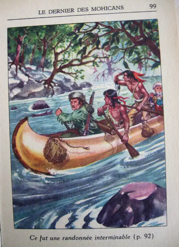 LIVRE.DERNIER DES MOHICANS..PUBLICATIONS MULDER/HOLLANDE c.1950 in Arts & Collectibles in West Island - Image 6