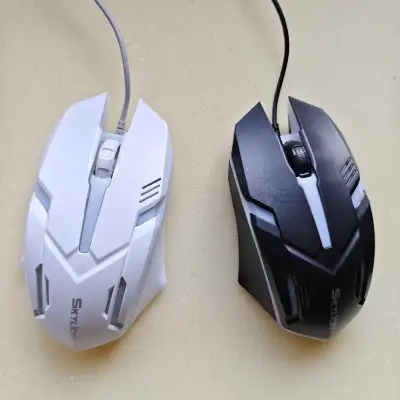   Gaming Mouse - Super Lightweight 61g (White & Black), View more