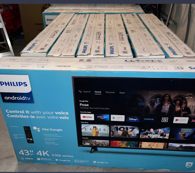 SAMSUNG PHILIPS TCL LG SMART ANDROID 4K TVS in TVs in Mississauga / Peel Region - Image 2
