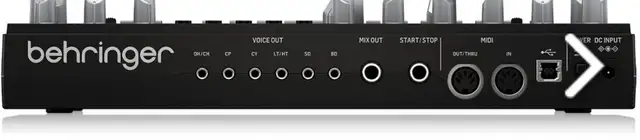 New Behringer RHYTHM DESIGNER RD-6-BK Analog Drum Machine in Pro Audio & Recording Equipment in City of Toronto - Image 3