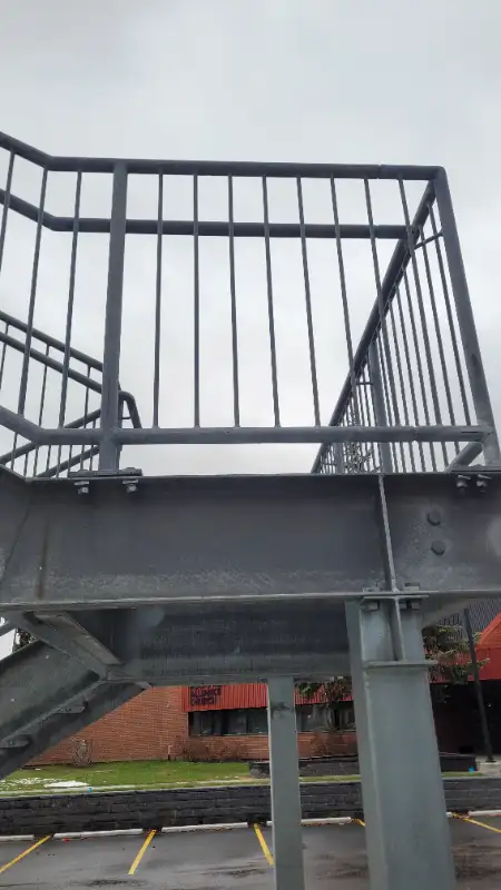 MEZZANINE STEEL STRUCTURE  - STAIRCASE - SPIRAL STAIRS in Other in Calgary - Image 2