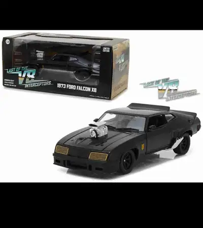 1/24 1973 Ford Falcon XB Mad Max The Last Of The V8 Interceptors Greenlight 2020 $65 each