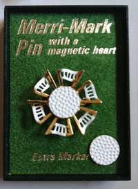 Vintage Rare Merri-Mark Pin With a Magnetic Heart