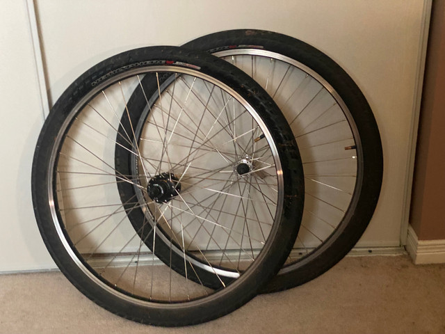 26” wheels with tires in Frames & Parts in Barrie