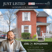 JUST LISTED... 142 DOLPH ST N, CAMBRIDGE