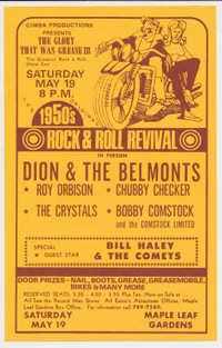 Rock & Roll Revival Cimba Present-6-19-1973 @ Maple Leaf Gardens