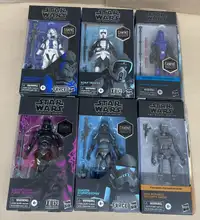 Star Wars The Black Series 6 Inch Six Figure Lot Gaming Greats