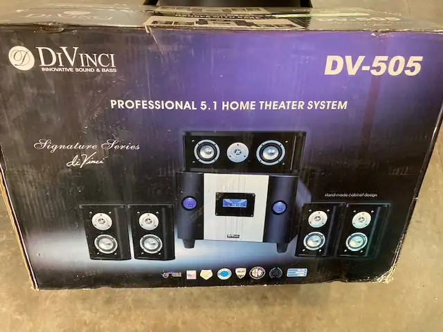 DiVinci DV-505 Professional 5.1 Home Theater System