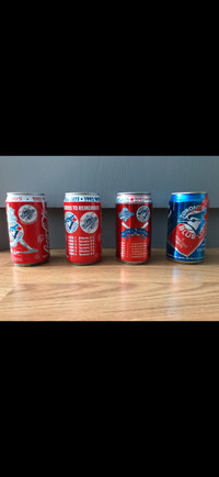 Blue Jays World Series collector cans 