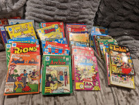 Amateur de livre Archie voici des vintages entre 1978-1985 