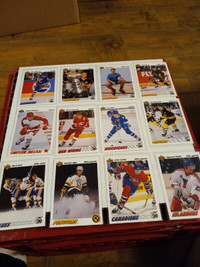 Upper Deck 1991 Rare French HOF Mario,Gretzky,Jagr,Sakic Lot 22