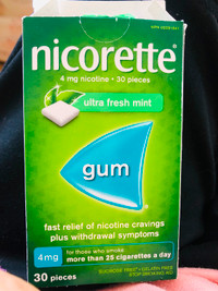 Nicorette Gum