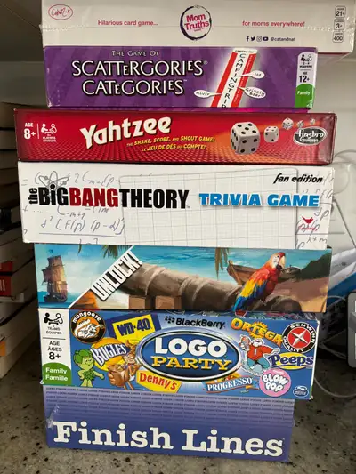 various board games, View more