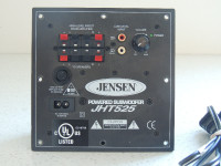 Jensen JHT525 Subwoofer Plate Amplifier -30 Watts RMS, 60 Watts