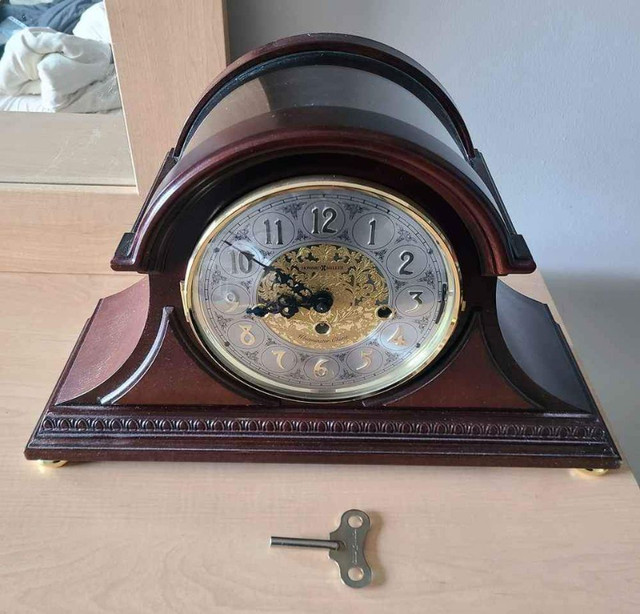 NEW - Howard Miller Barrett Mantel Chime Clock (Model 630-200) in Arts & Collectibles in City of Toronto
