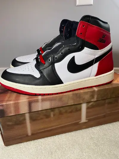 Jordan 1 Black Toe Reimagined - sz 12, View more