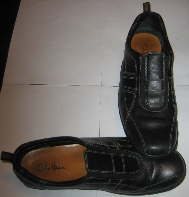 Cole Haan Black Leather Casual Slip On Loafers Men Size 11 M in Other in Oakville / Halton Region - Image 4