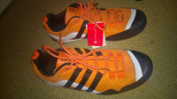 I love QQ - men shoes  Size 8.5 US - 3 STRIPES- ORANGE