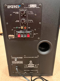ENERGY e:XL-S8 100w Powered Subwoofer Discrete Mosfet Amplifier