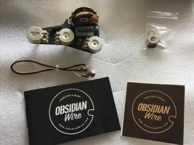 New ObsidianWire Solderless Guitar Wiring Harness for Strat 500K, View more