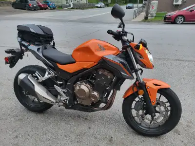 My 2016 Honda CB500FA is for sale. 1 year left on the MVI, tires are like new and the engine is very...