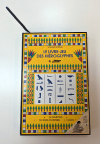 The Hieroglyph Game Book - French Edition