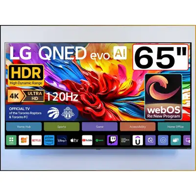 LG 65" Mini-LED 120-Hz QNED webOS Smart TV (4K UHD HDR), View more