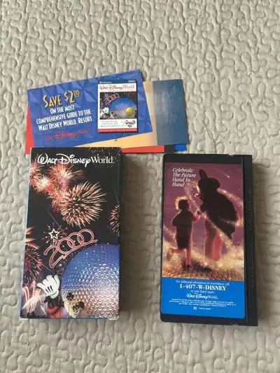 WALT DISNEY WORLD 2000 VHS VIDEO, View more