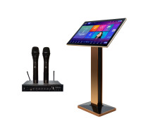New InAndOn音王 Karaoke player with 2 wireless microphones-21.5inc