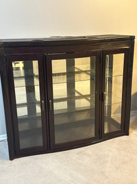 Double china cabinet 