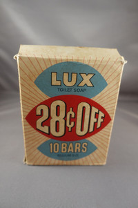 Vintage Lux Soap Store Display - Jean Simmons