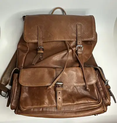 Leather Backpack, View more