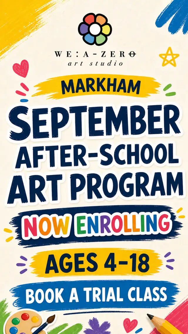 After-School Art Classes for Kids | Markham