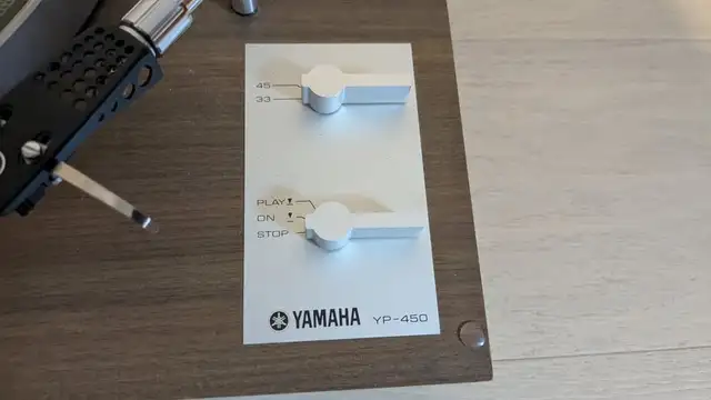 Yamaha YP-450 Manual Audiophile Turntable63235092878721122