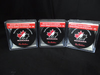 Tim Horton's Hockey Puck Coasters