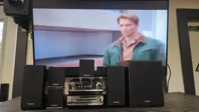 Panasonic SA-DT300 HTIB Panasonic's Sa-DT300 home theater in a box (HTIB) on the market that can pla...