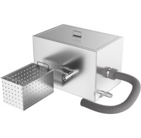 Commercial Grease Trap 40lbs Stainless Steel