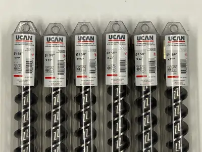 UCAN - SDS-Max 1-5/8" x 23" Rotary Hammer Drill Bit for Concrete, View more