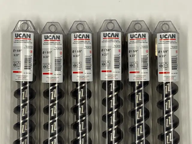 UCAN - SDS-Max 1-5/8" x 23" Rotary Hammer Drill Bit for Concrete in Power Tools in Edmonton - Image 2