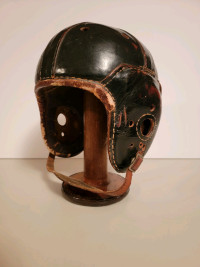 Vintage 1940's? Leather Football Helmet